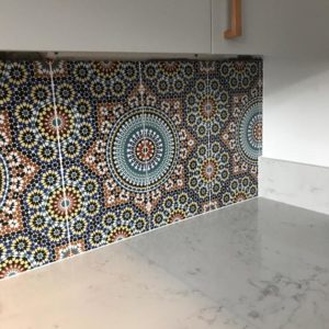 Moroccan Garden Tiles - Moroccan Encaustic Tiles