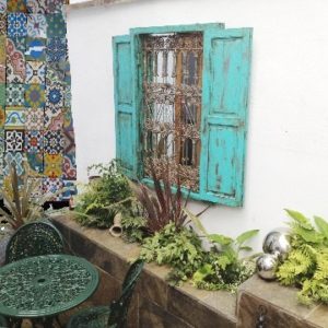 Moroccan garden window 1