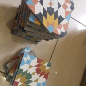 Moroccan floor and wall tiles