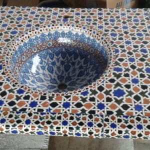 Moroccan floor and wall tiles